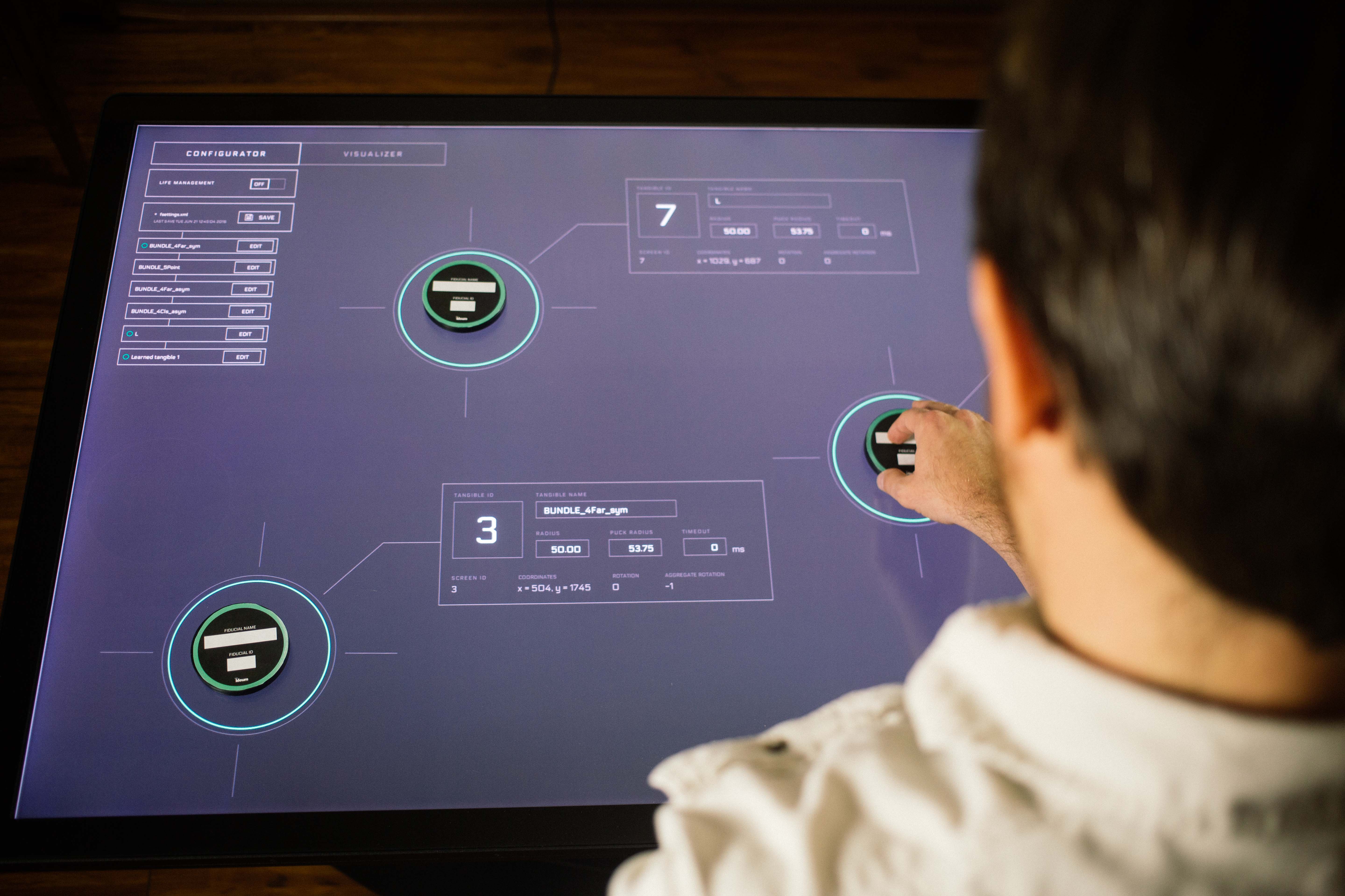 Object interface. Multi-Touch Tables. Multitouch Drafting Table. Touch interface. Touch Designer interface.
